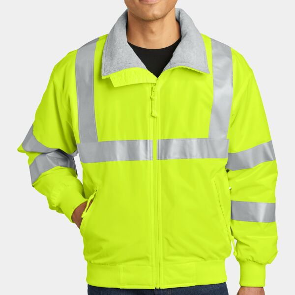 Enhanced Visibility Challenger Jacket with Reflective Taping Thumbnail