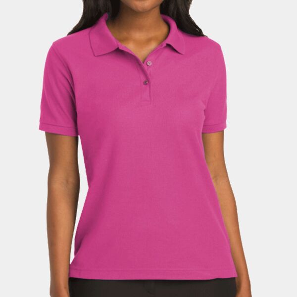 B3 NP Ladies Silk Touch Polo Thumbnail