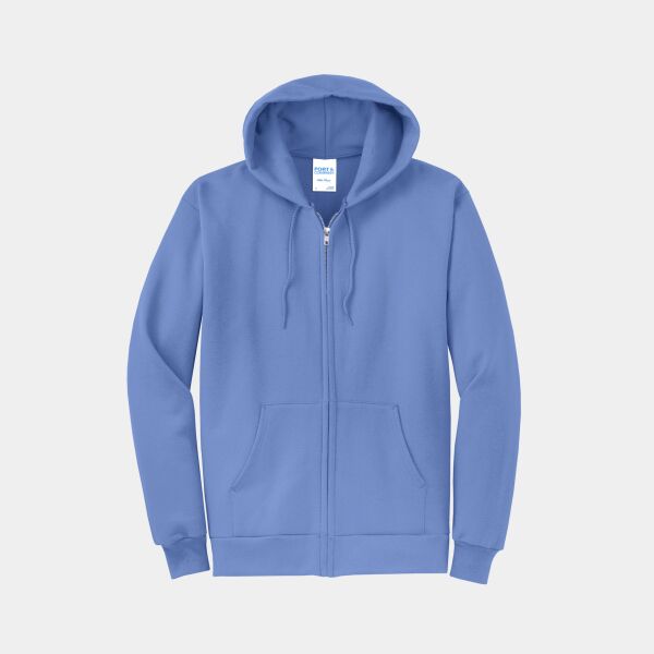 B3RP - Core Fleece Full Zip Hooded Sweatshirt Thumbnail