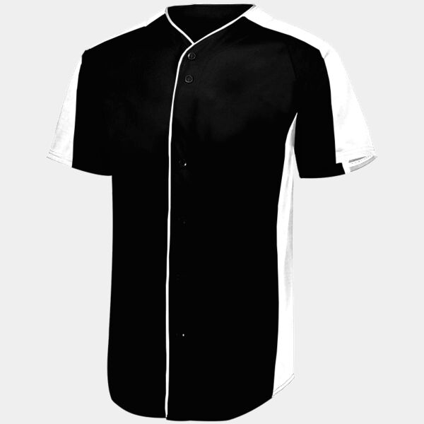 Full-Button Baseball Jersey Thumbnail