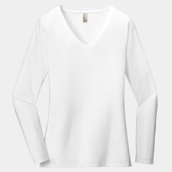 B3_Women's Very Important Tee ® Long Sleeve V Neck Thumbnail