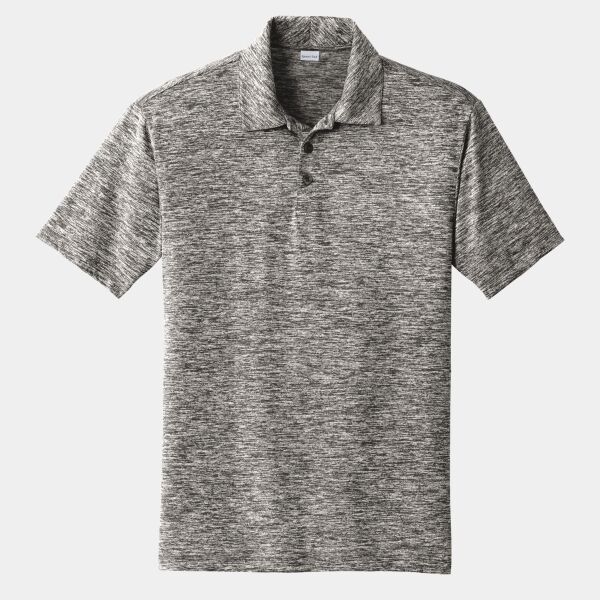 B3VP PosiCharge ® Electric Heather Polo Thumbnail