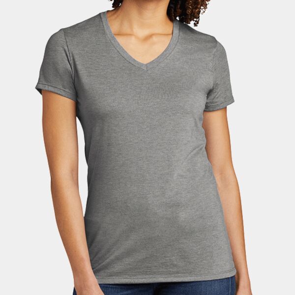 B3R Women's Tri Blend V Neck Tee Thumbnail