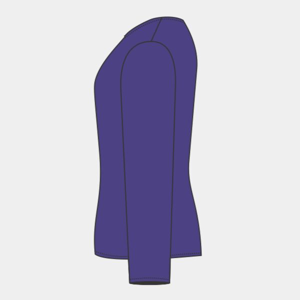 B3VNP_Women's Long Sleeve Core Cotton Tee Thumbnail