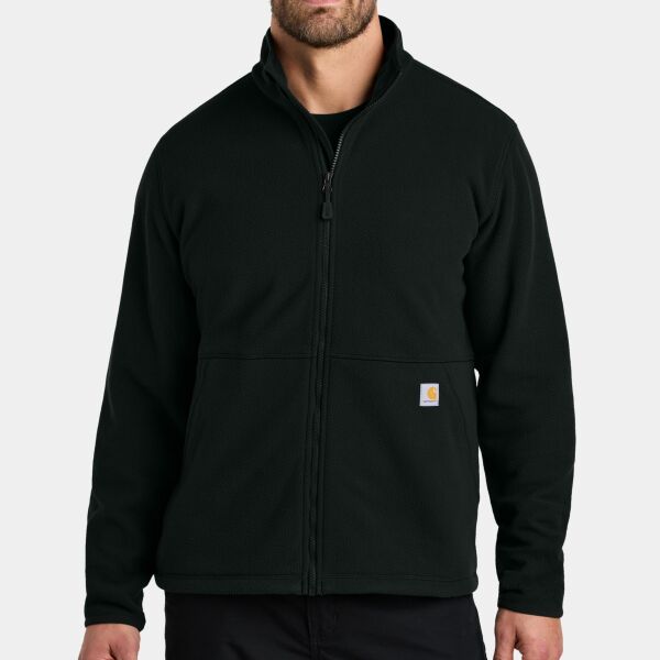B3R Textured Full Zip Fleece Jacket Thumbnail