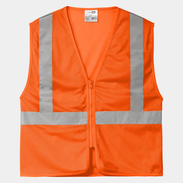 B3V Ansi 107 Class 2 Economy Mesh Zippered Vest Thumbnail