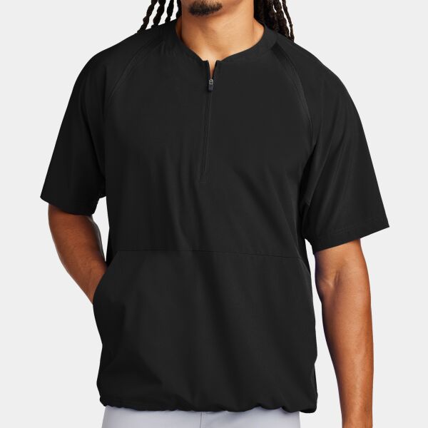 B3VP_Repeat 1/2 Zip Short Sleeve Jacket Thumbnail