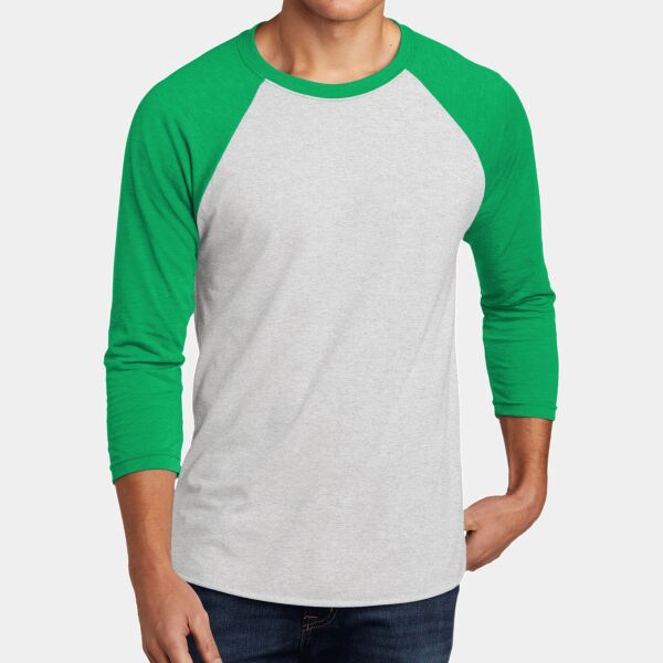B3NP_Unisex Tri Blend 3/4 Sleeve Raglan Tee Thumbnail