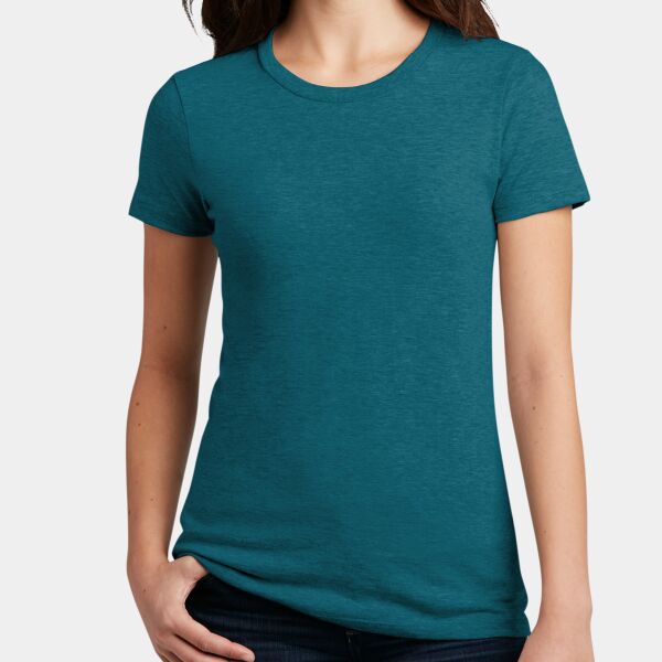 B3VP_Women's Perfect Blend ® CVC Tee Thumbnail