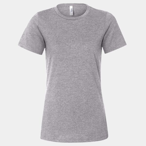 B3VP Women’s Relaxed Fit Heather CVC Tee Thumbnail