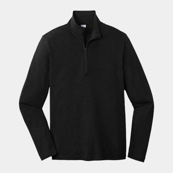 B3R PosiCharge ® Tri Blend Wicking 1/4 Zip Pullover Thumbnail