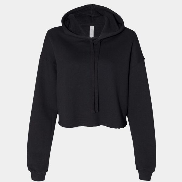 B3R Women's Crop Fleece Hoodie Thumbnail