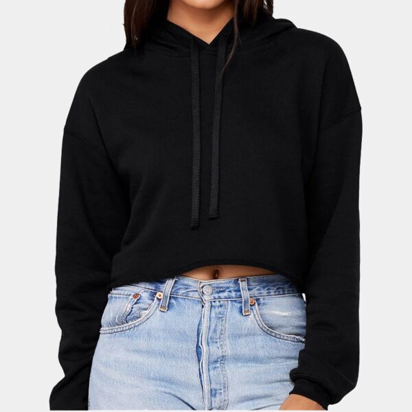 B3RP#only_Women's Sponge Fleece Cropped Fleece Hoodie Thumbnail