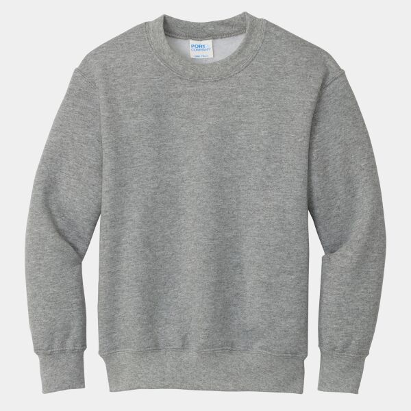 B3RP_Youth Core Fleece Crewneck Sweatshirt Thumbnail