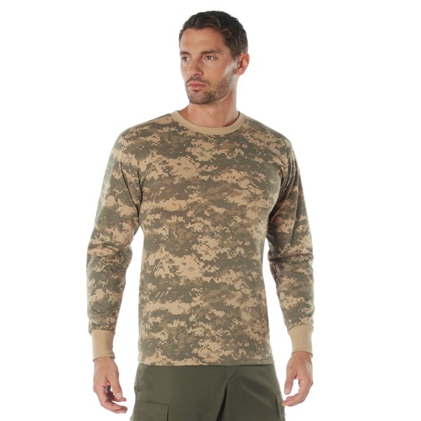 Rothco Long Sleeve Digital Camo T-Shirt Thumbnail