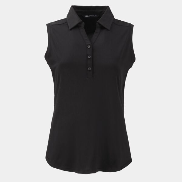 B3R Cutter & Buck Forge Eco Stretch Recycled Womens Sleeveless Polo Thumbnail