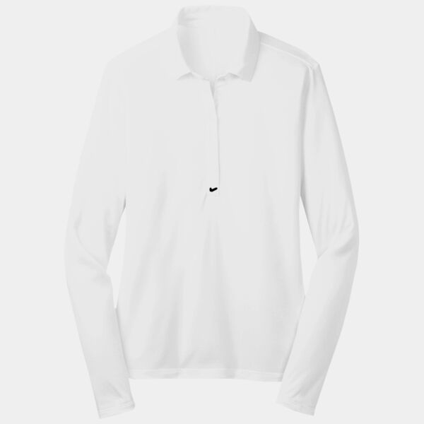 B3R Women's Long Sleeve Dri FIT Stretch Tech Polo Thumbnail