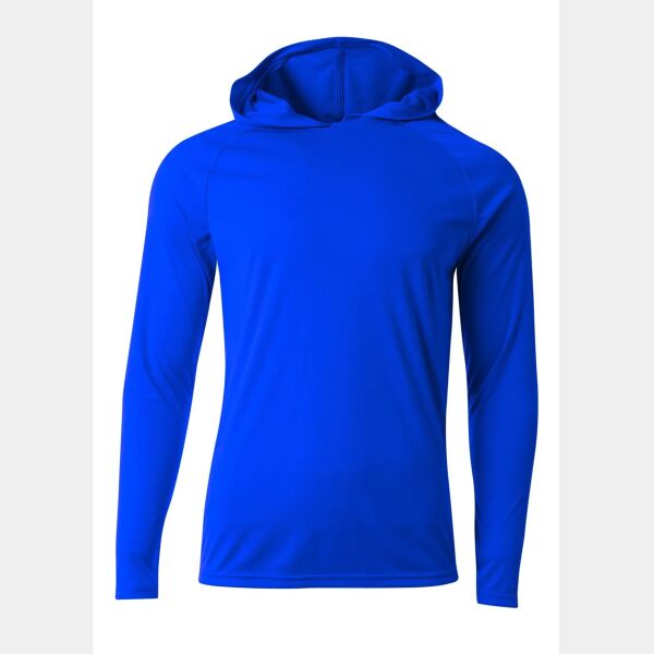 B3RP_Youth Cooling Performance Long Sleeve Hooded Tee Thumbnail