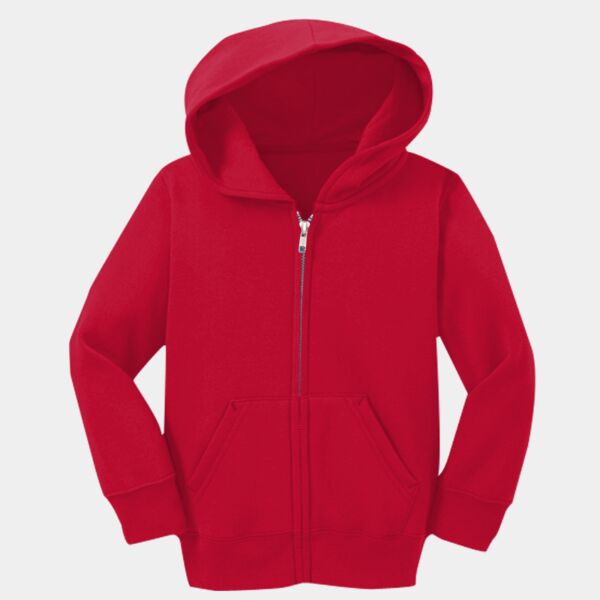 B3RP_Toddler Core Fleece Full Zip Hooded Sweatshirt Thumbnail