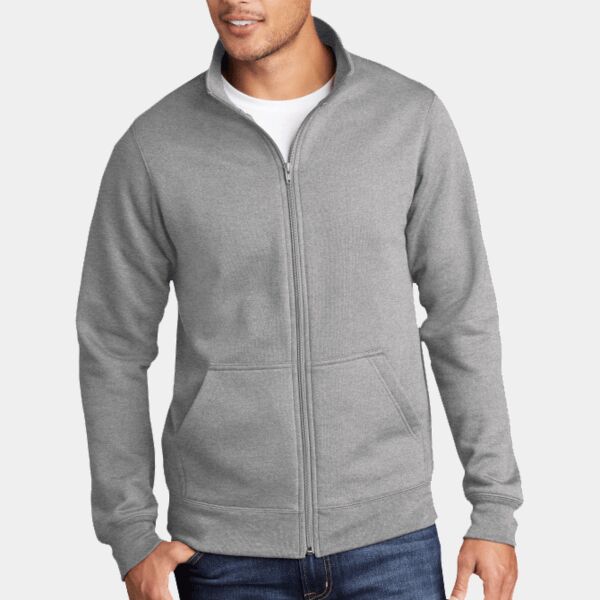 B3R_Core Fleece Cadet Full Zip Sweatshirt Thumbnail